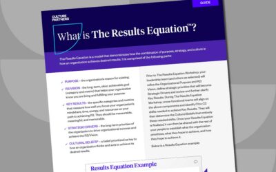 What is the Results Equation?