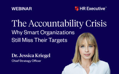 The Accountability Crisis: Why Smart Organizations Still Miss Their Targets – April 7